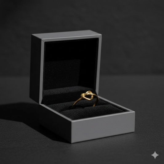 Kyloira Amore Herz Ring – Wasserfester Edelstahl Damen